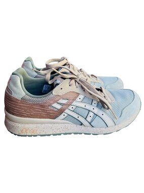 ASICS GT-II Light Sage Feather Grey Men Size 9 Suede Casual Shoes 1201A754-020